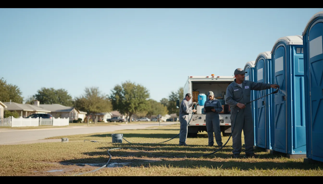 Long-Term Portable Toilet Rental in Folsom, LA near me